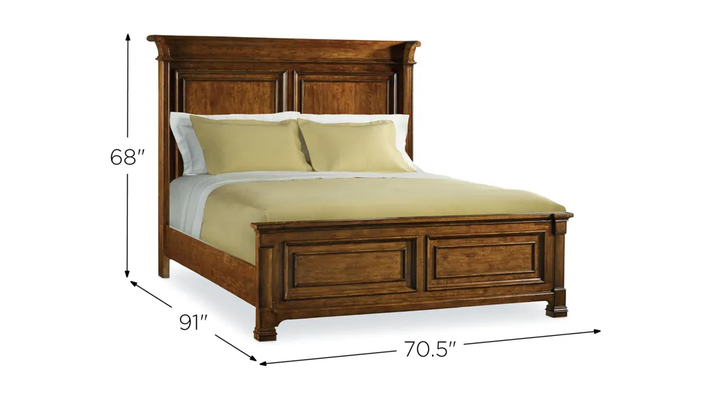Tynecastle Panel Bed Dimensions