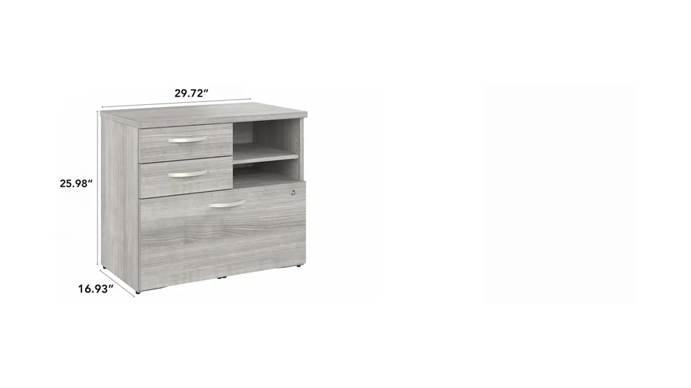 Hybrid Office Storage Cabinet Dimensions