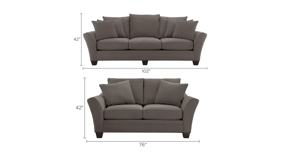 Briarwood Living Room Set Dimensions