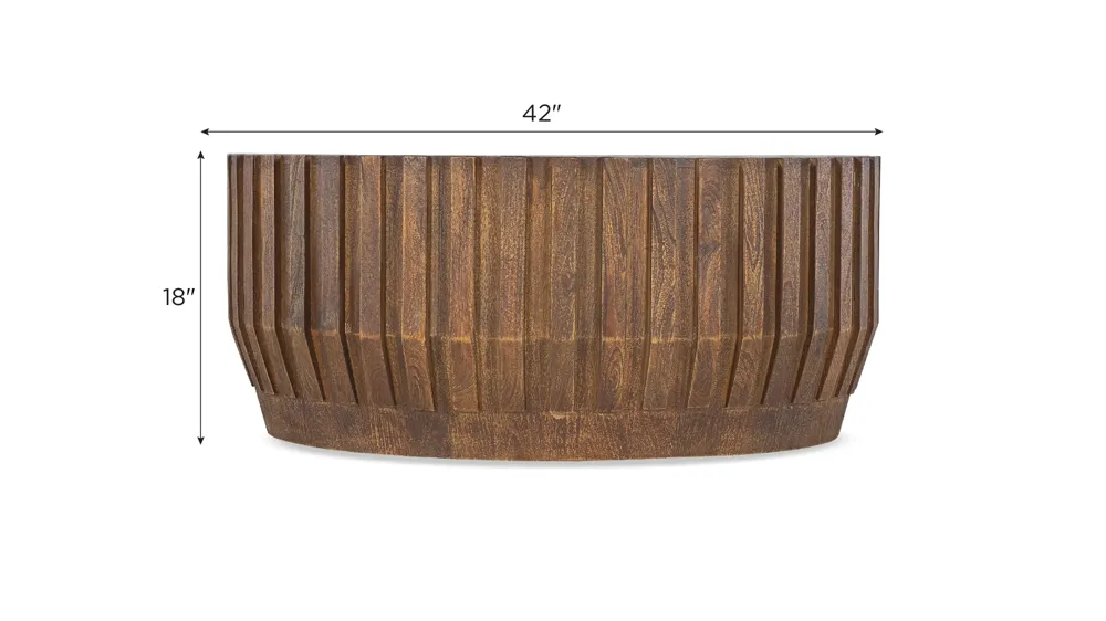 Commerce and Market Cocktail Table Dimensions