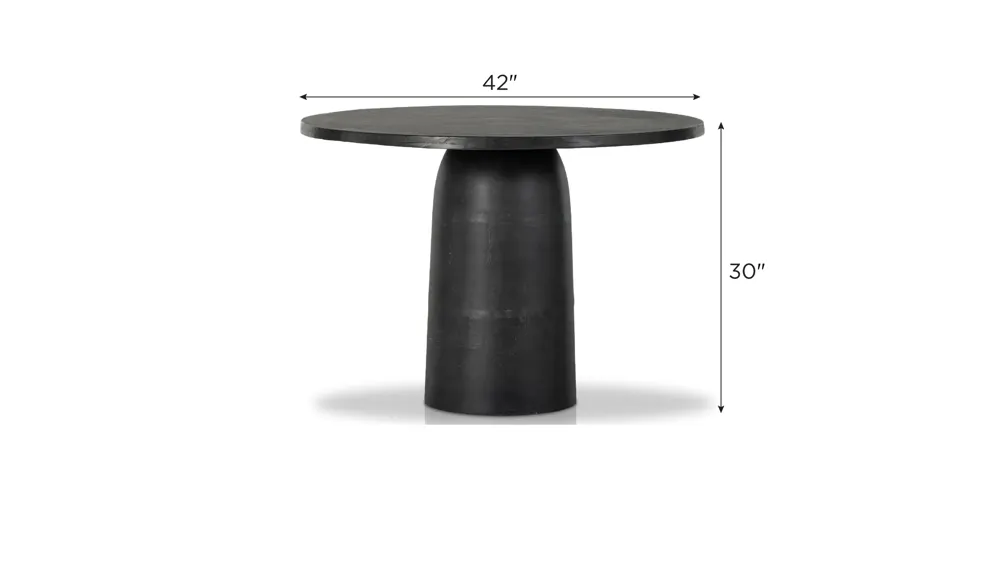 Basil Outdoor Dining Table Dimensions