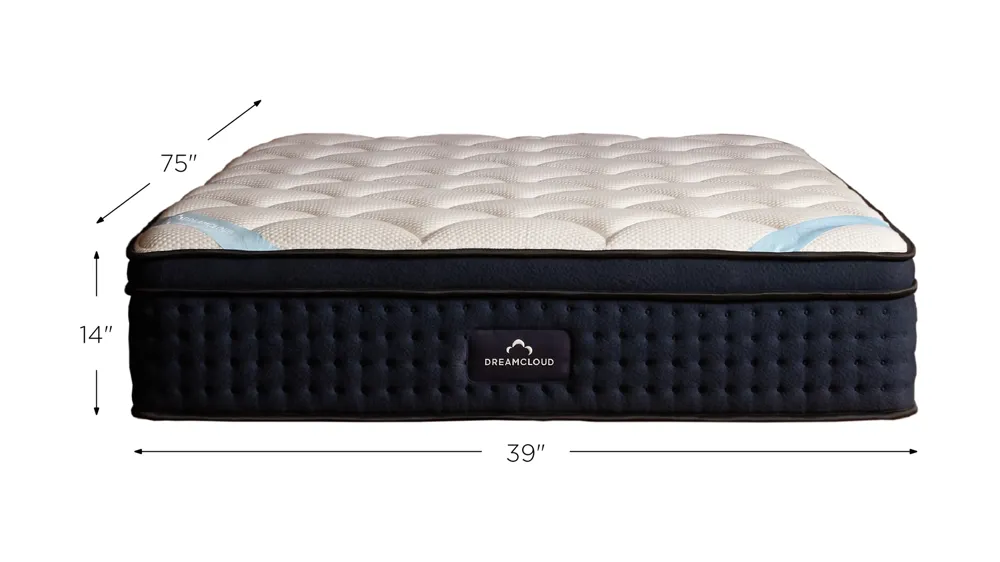 DreamCloud Premier Firm Hybrid Mattress Dimensions
