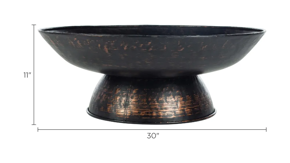 Danna Outdoor Fire Pit Dimensions