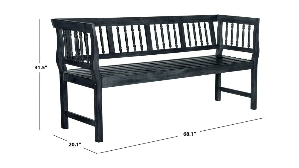 Ainslee Outdoor Bench Dimensions