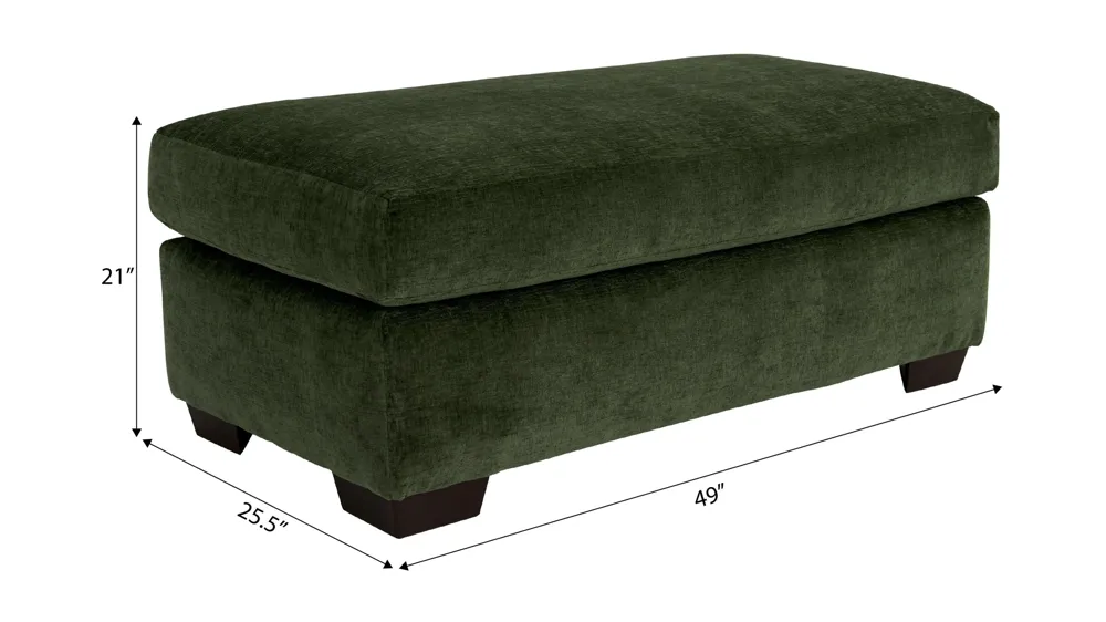Oliver Small Ottoman Dimensions