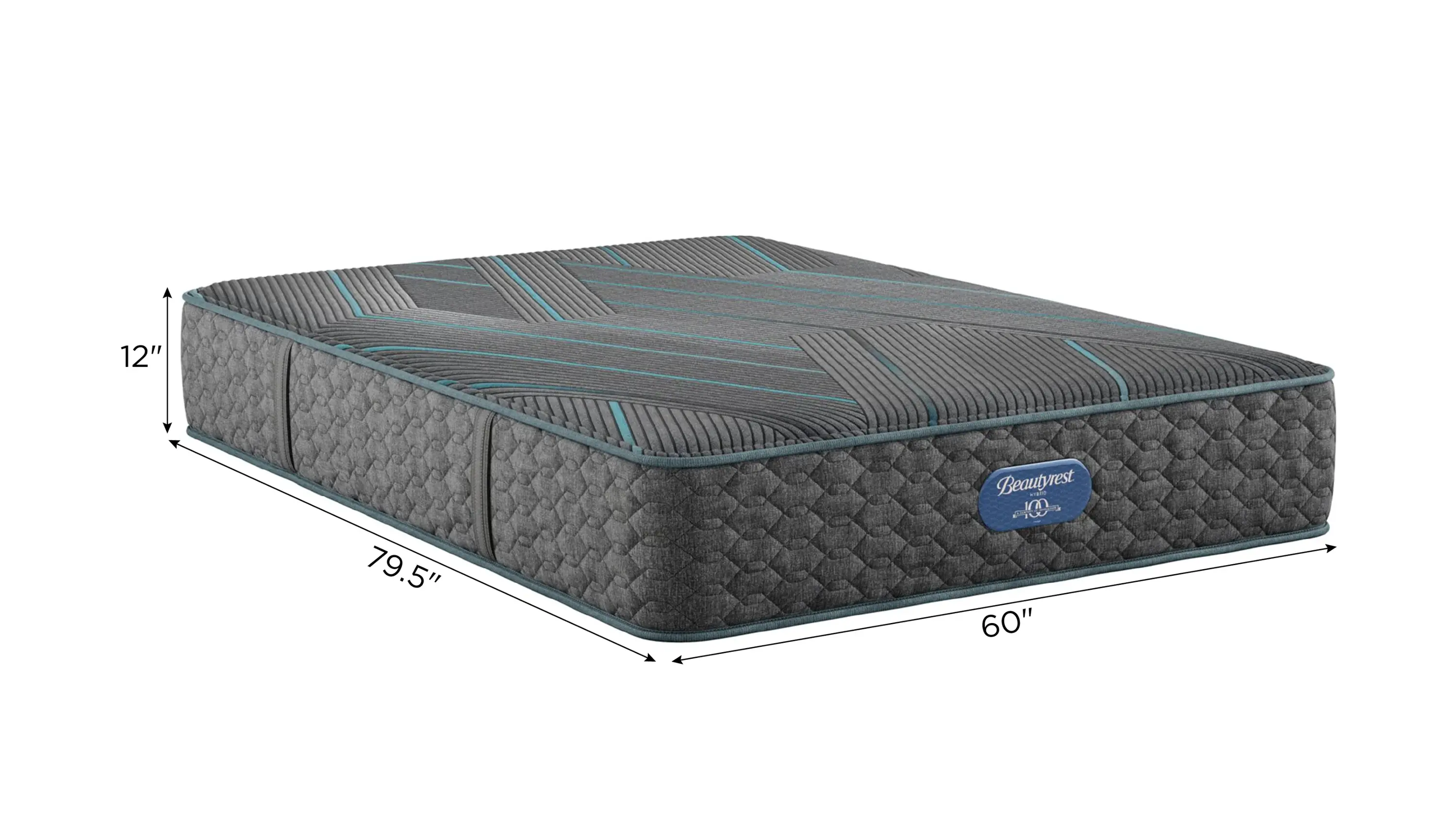 Beautyrest Level Two Medium Firm Hybrid 12 in. Mattress - Thumbnail 2