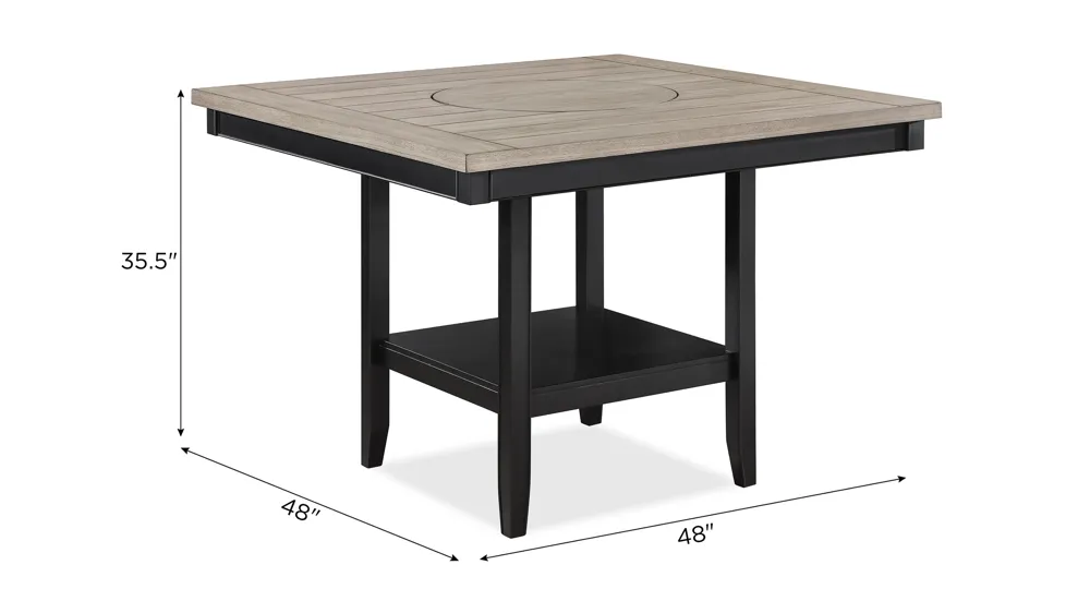 Fulton Counter Height Table Dimensions