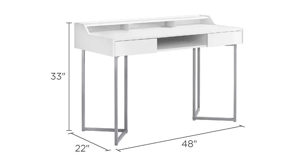 Amos Computer Desk Dimensions