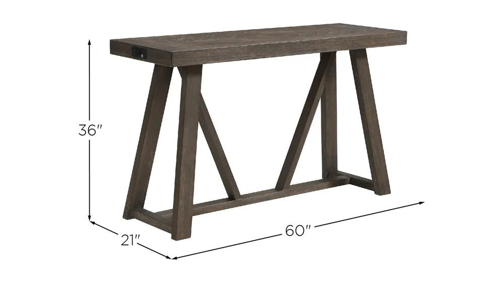 Hearst Sofa Table Dimensions