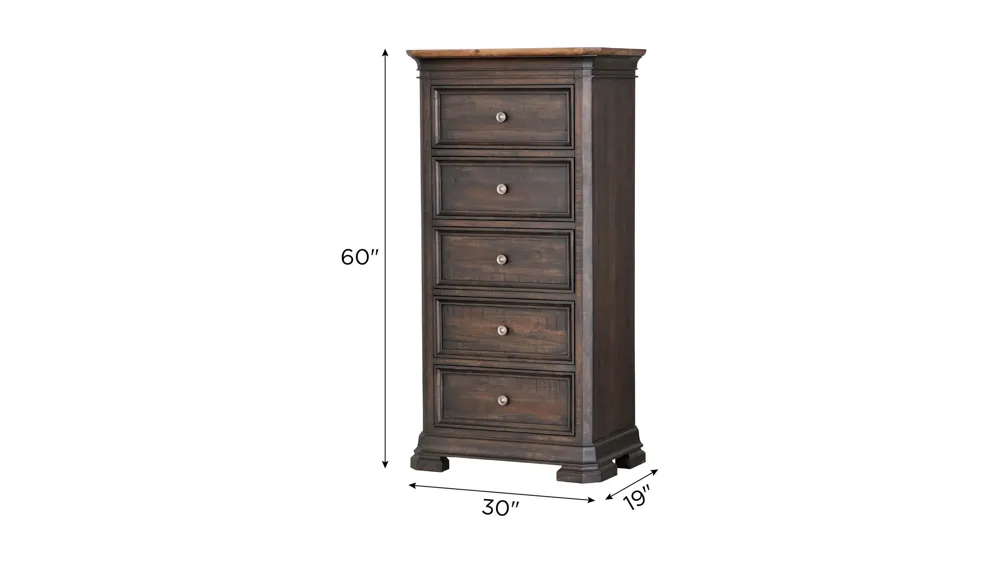 Kingshill Lingerie Chest Dimensions