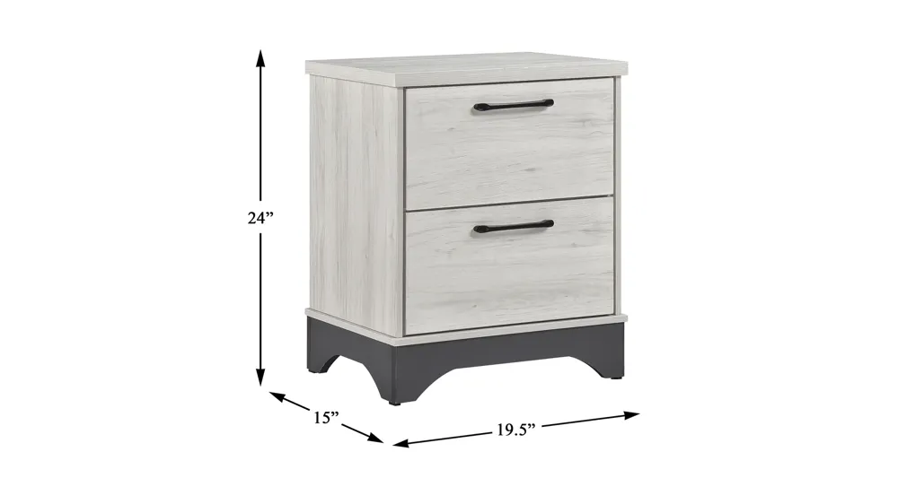 Aspen Nightstand Dimensions