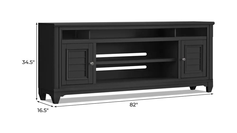 Cape Town 82" TV Console Dimensions