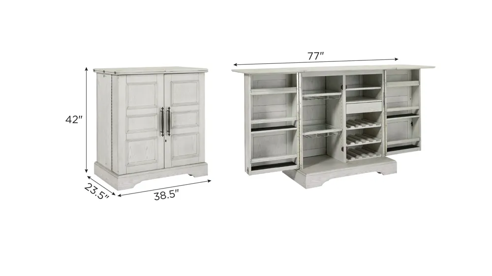 Aubrey Bar Cabinet Dimensions