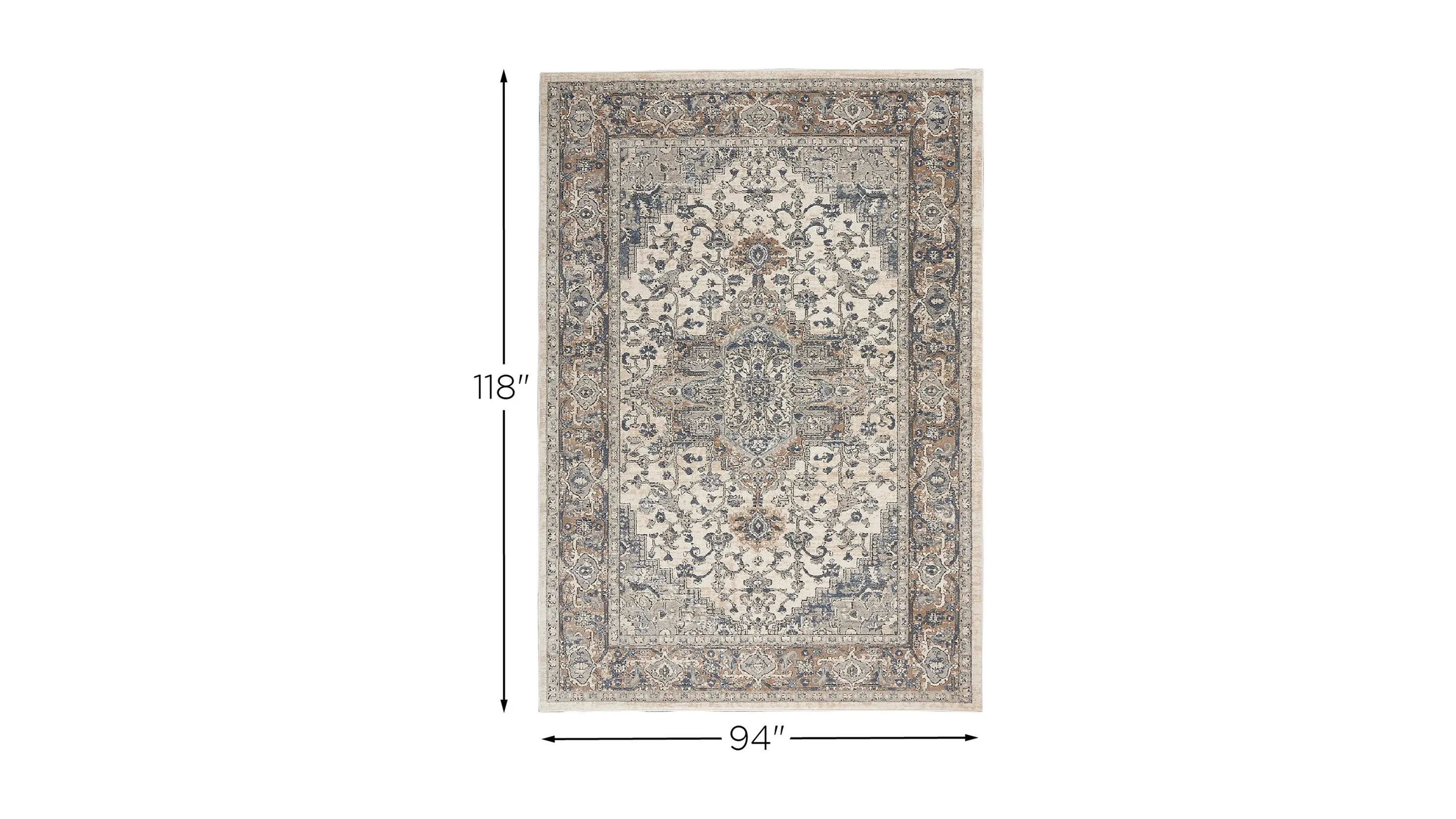 Grand Cayman 7.10X9.10 Area Rug | Raymour & Flanigan