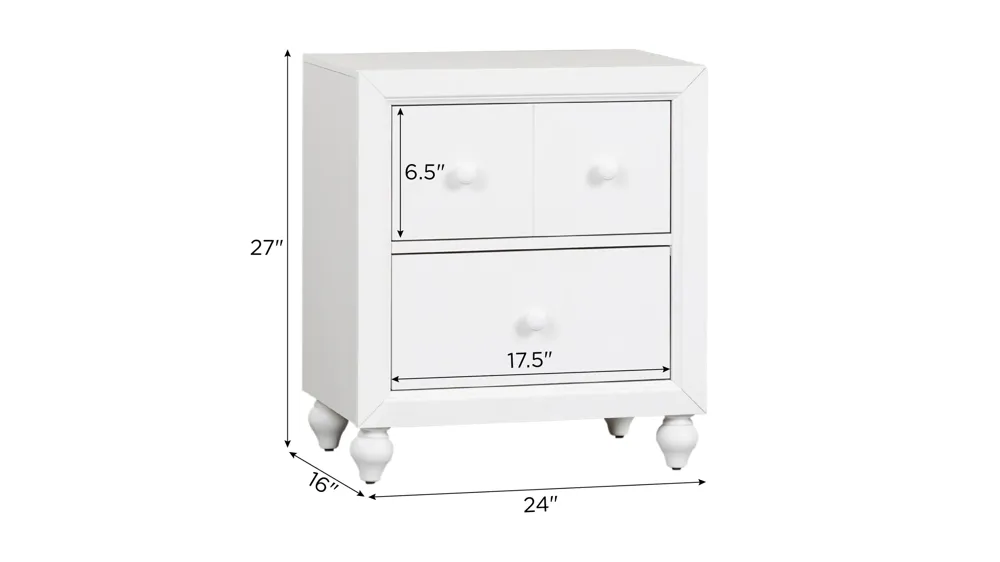 Ashcraft Nightstand Dimensions