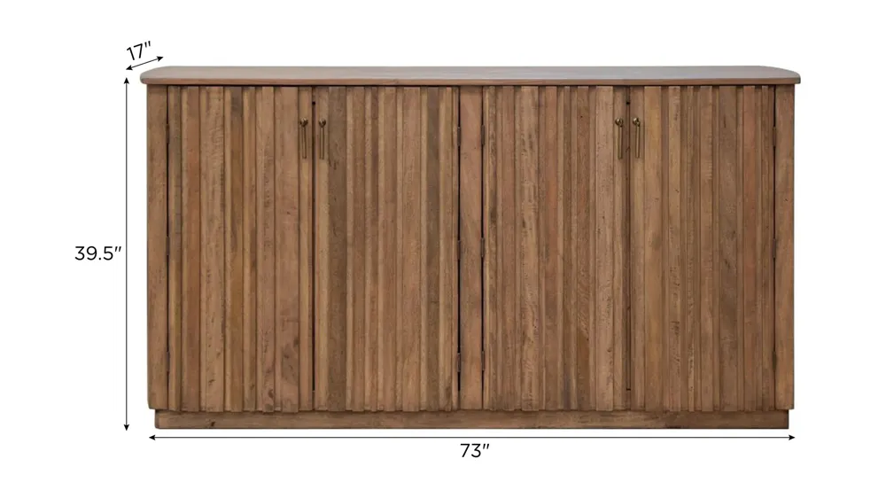 Mezquite Console Dimensions