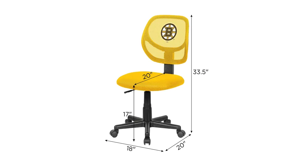 NHL Armless Task Chair Dimensions