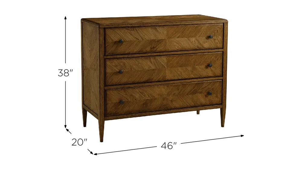 Nova  Chest of Drawers Dimensions