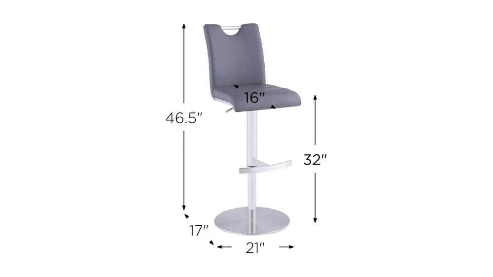 Magna Adjustable Stool Dimensions