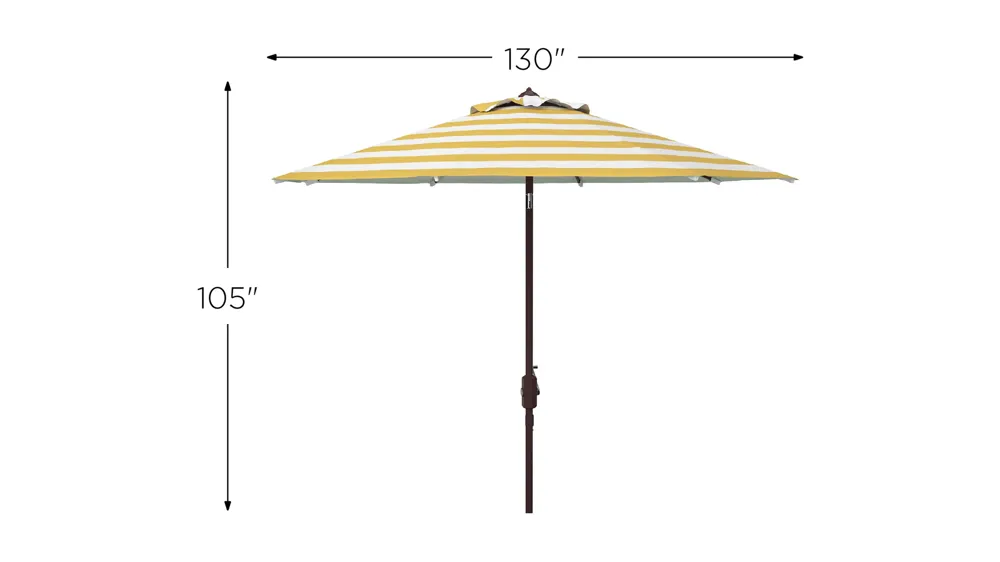 Iris 11' Patio Umbrella Dimensions