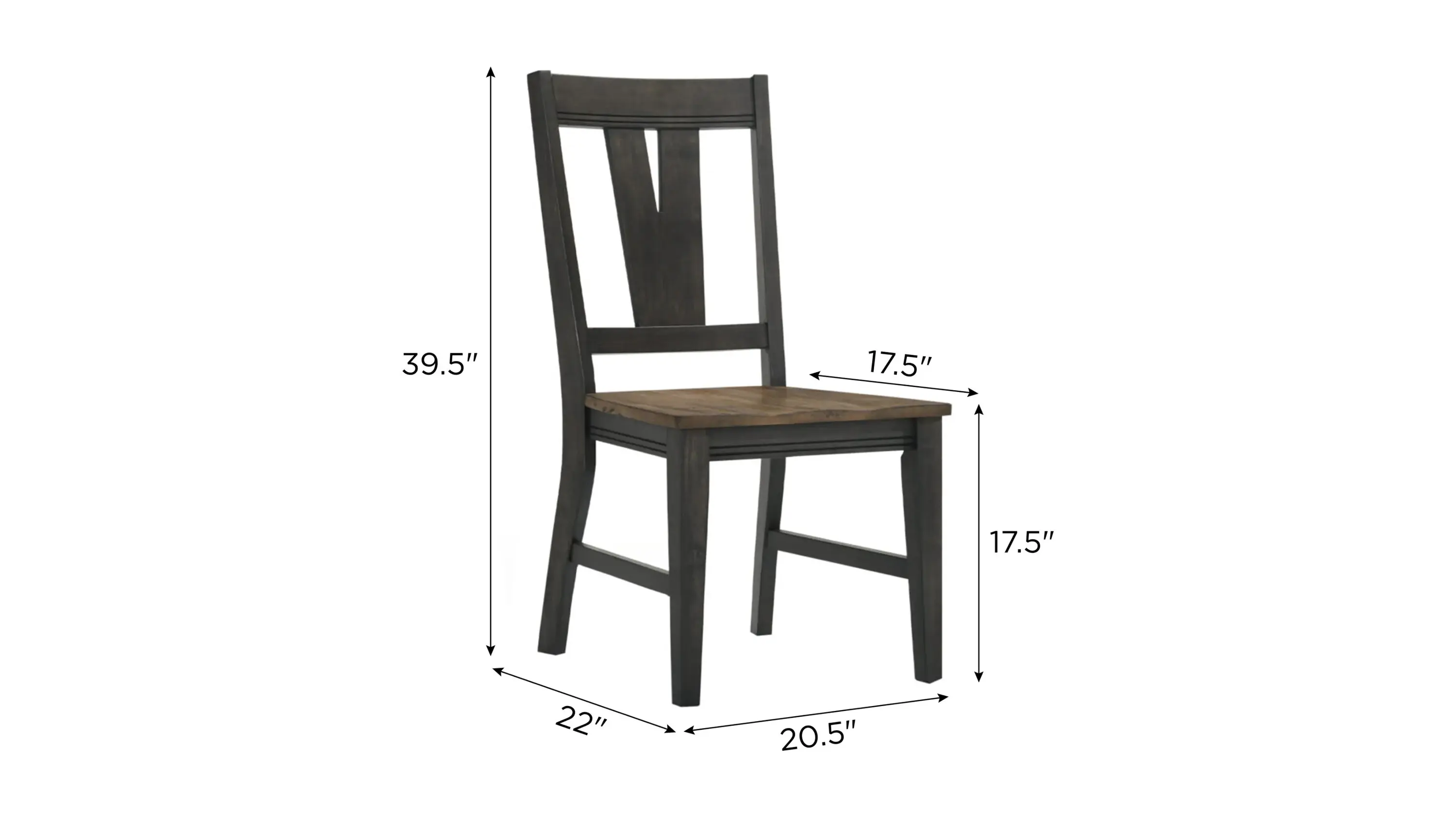 Harper Side Chair- Set of 2 - Thumbnail 5