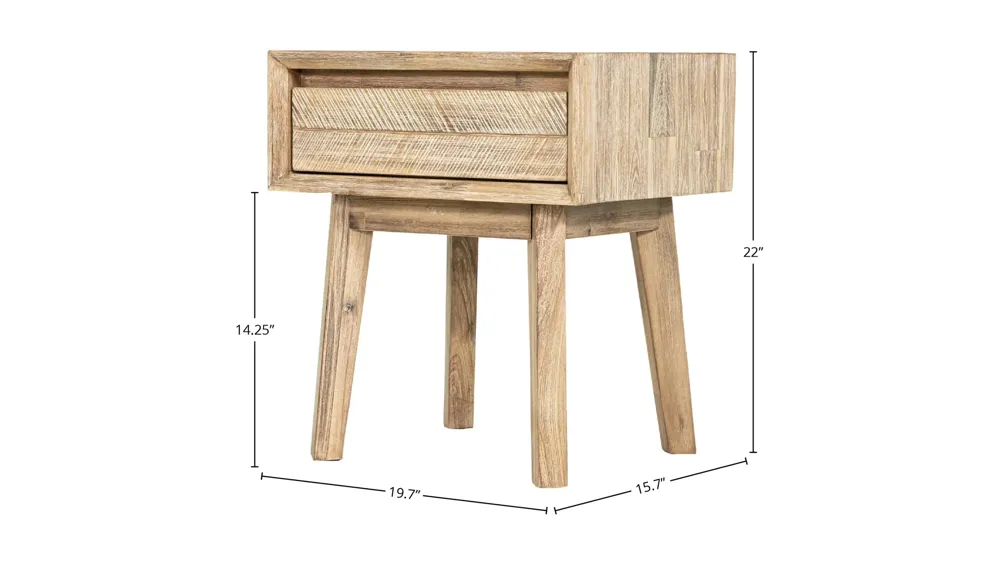 Gia Nightstand Dimensions