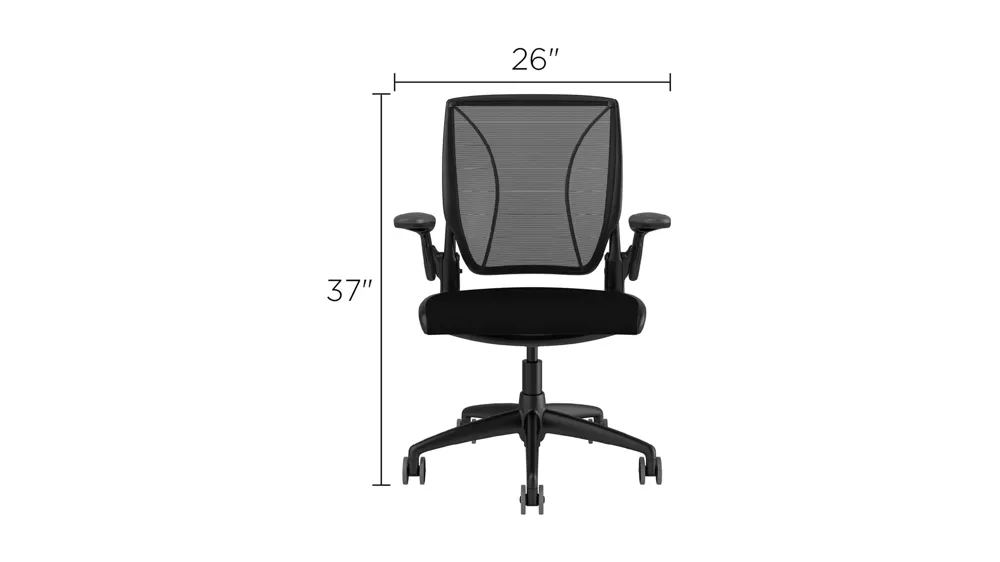 Humanscale World Premium Ergonomic Office Chair Dimensions