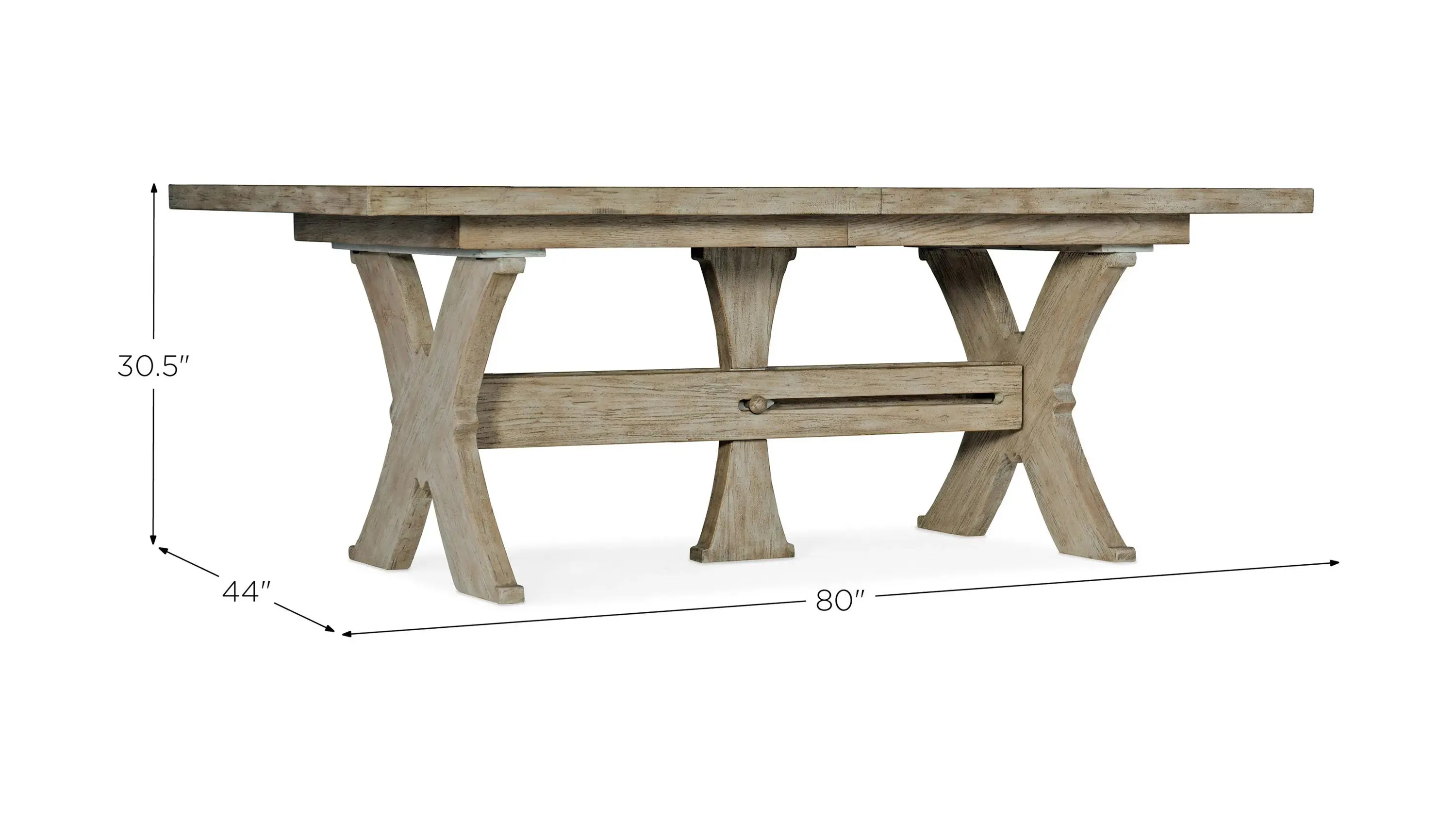 Hooker Furniture Alfresco Vittorio Dining Table - Thumbnail 2