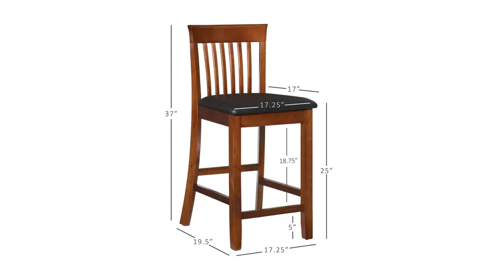Triena Counter Stool Dimensions