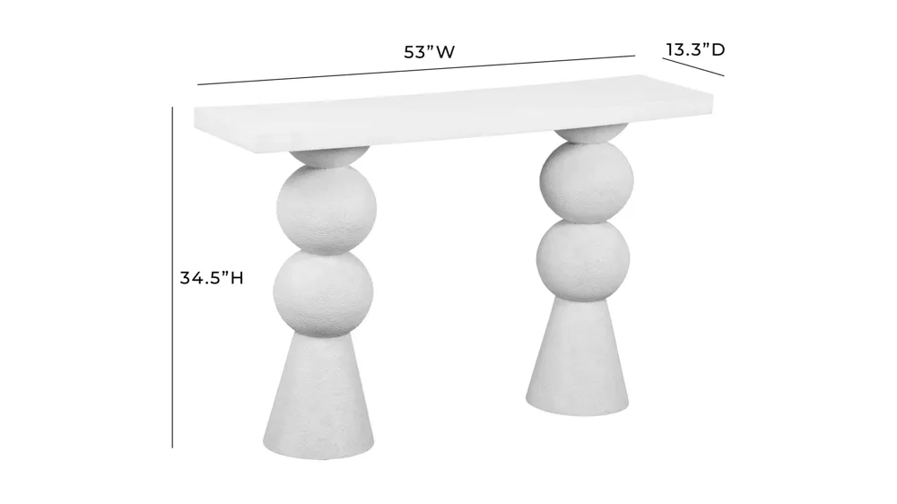 Lupita Console Table Dimensions