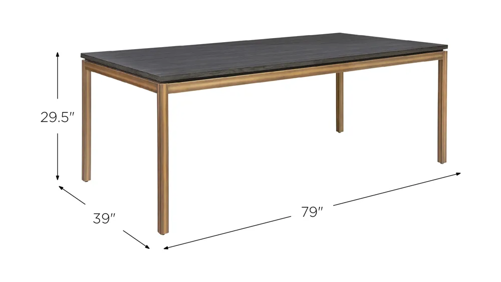 Lucius Extendable Dining Table Dimensions