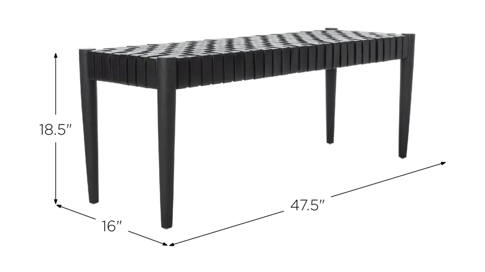 Amalia Bench Dimensions