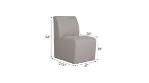 Benedict Upholstered Side Chair | Raymour & Flanigan