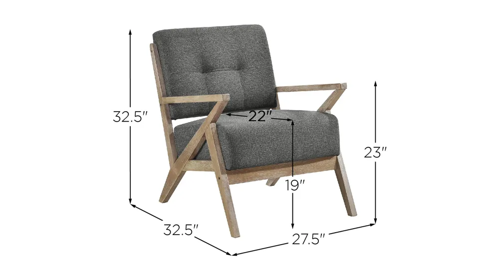 Cagle Accent Chair Dimensions