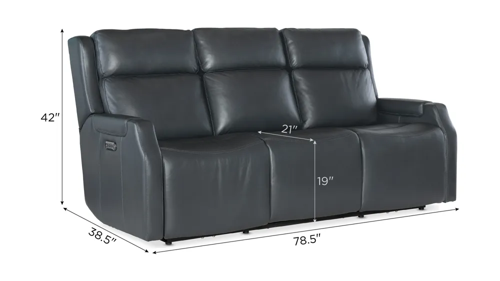 Nelson Zero Gravity Power Sofa Dimensions