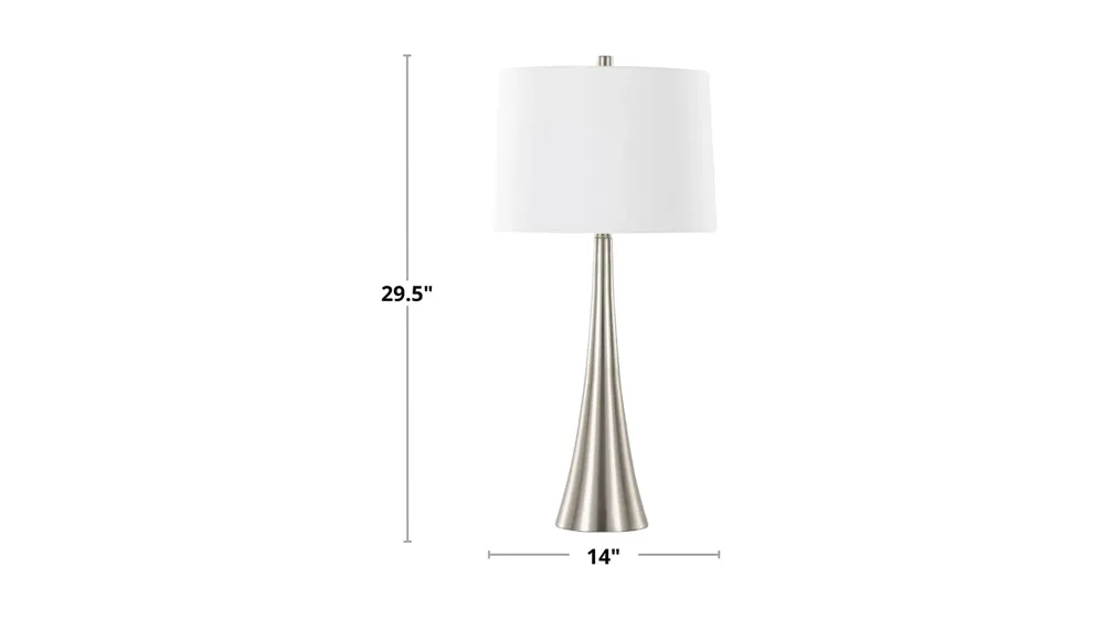 Diana Table Lamp - Set of 2 Dimensions