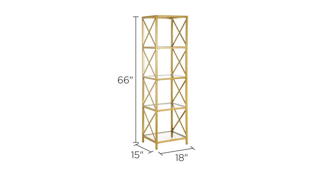 Dione Bookcase Dimensions