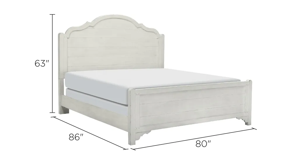 Colette Panel Bed Dimensions