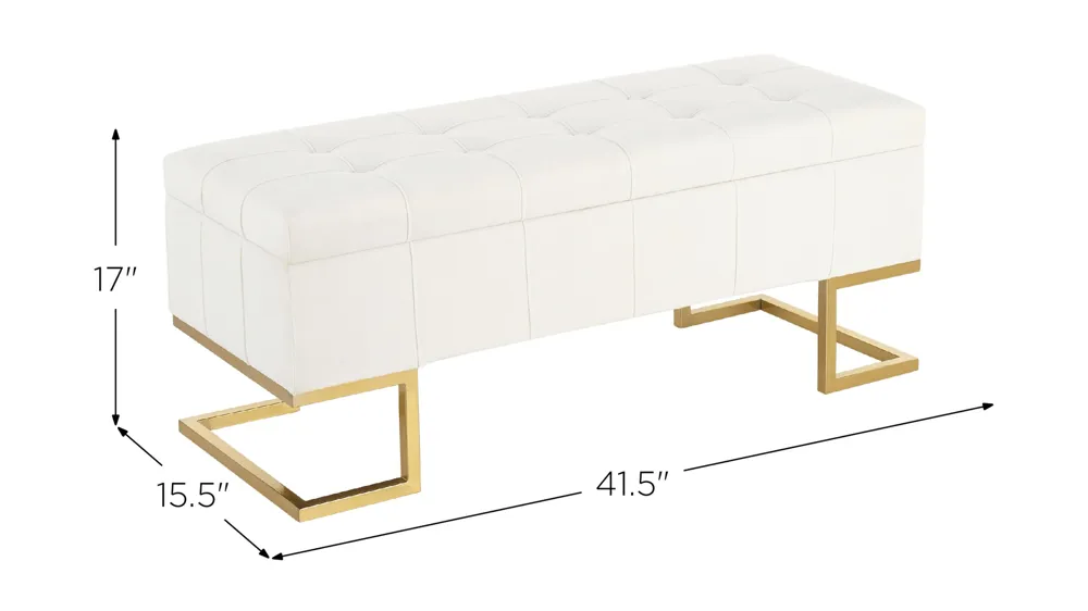 Midas Storage Bench Dimensions