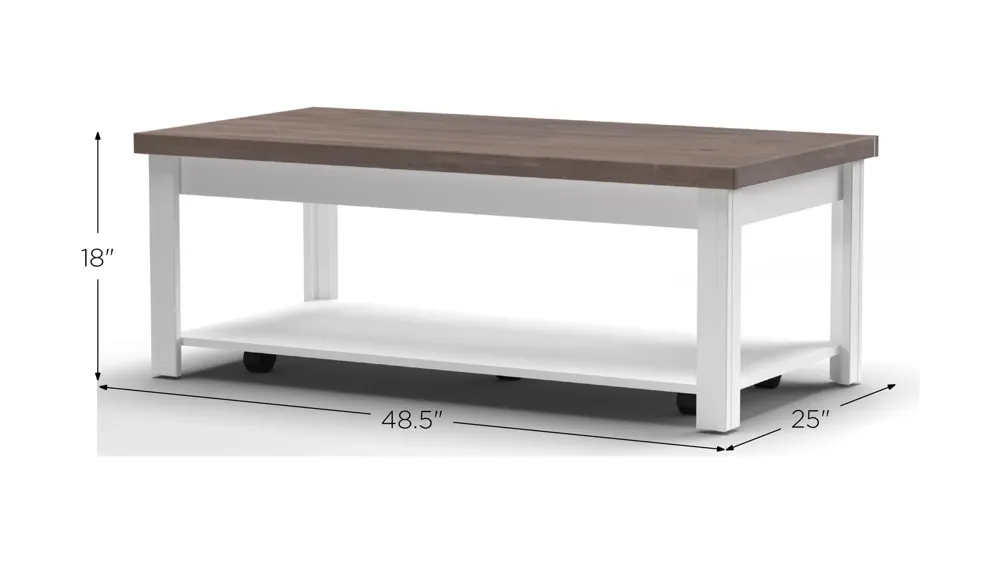 Hampton Coffee Table Dimensions