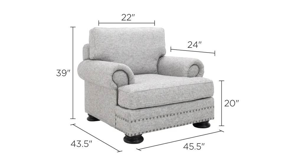 Foster II Chair Dimensions
