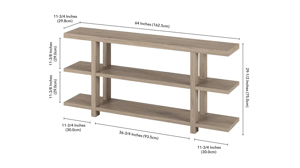 Acosta Console Table Dimensions