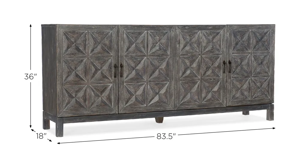 Beaumont Entertainment Console Dimensions