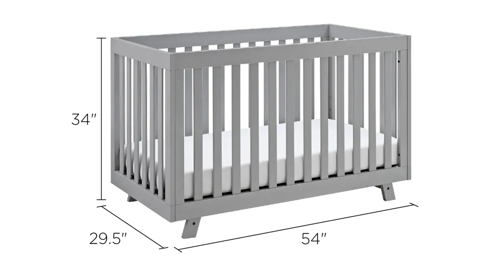 Beckett 3-in-1 Convertible Crib Dimensions