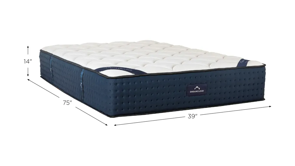 DreamCloud Firm Hybrid Mattress Dimensions