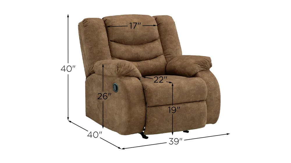 Partymate Recliner Dimensions