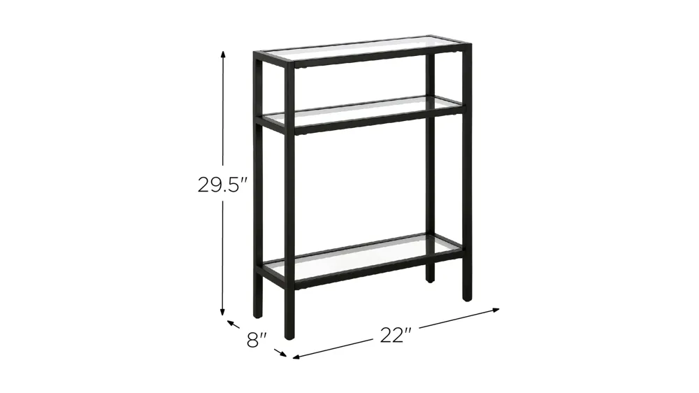 Pauline 22" Console Table Dimensions