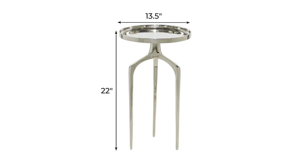 Ivy Collection Tray Accent Table Dimensions