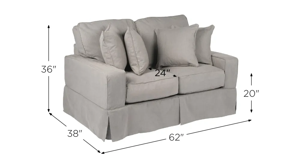 Americana Loveseat Dimensions
