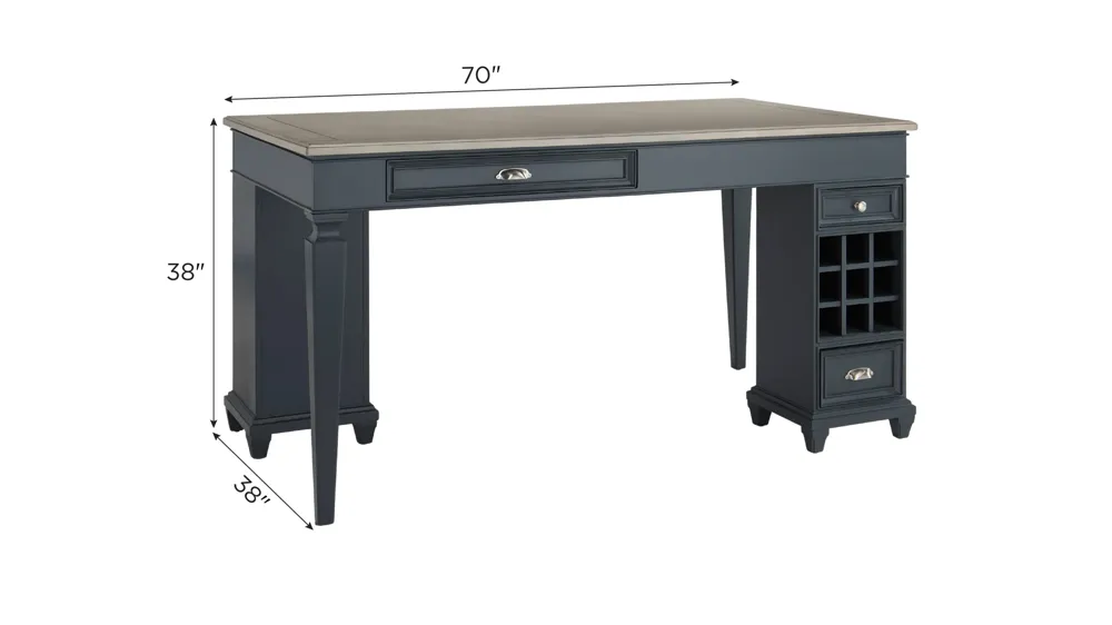 Winona Counter-Height Dining Table Dimensions